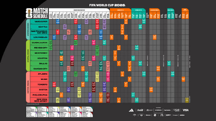 BB体育赛事分析: 2026世界杯赛程｜6月12日3点揭幕战 中国观众上午看球