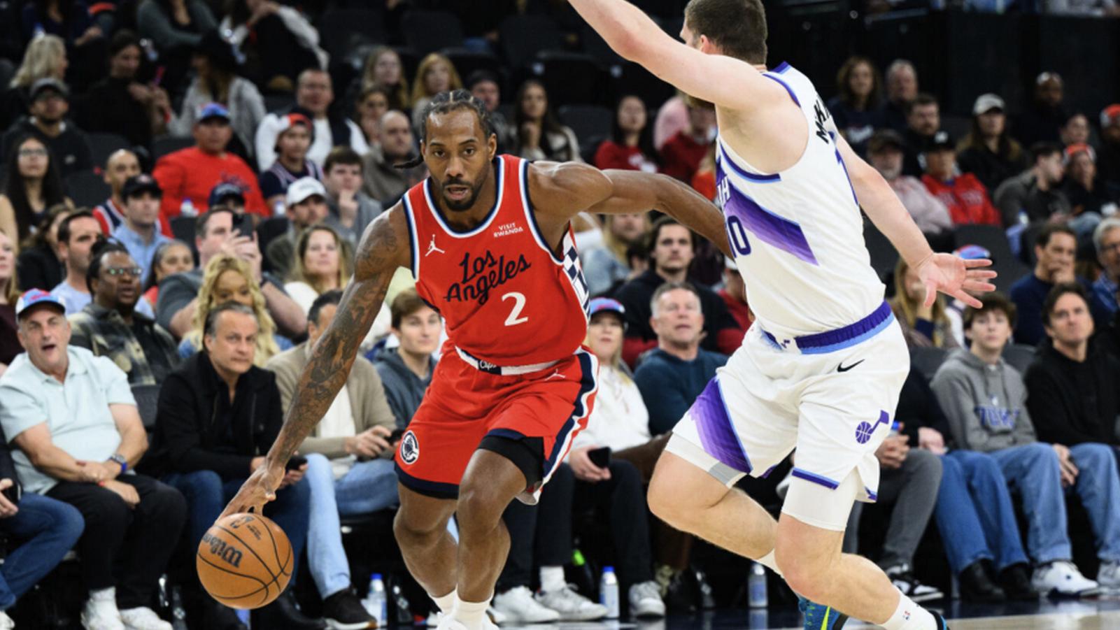 BB体育行业洞察:莱昂纳德拒爵士爆冷!轰45+7率快船豪取6连胜 末节浴血独得20分救主 BB体育行业洞察:莱昂纳德拒爵士爆冷!轰45+7率快船豪取6连胜 末节浴血独得20分救主